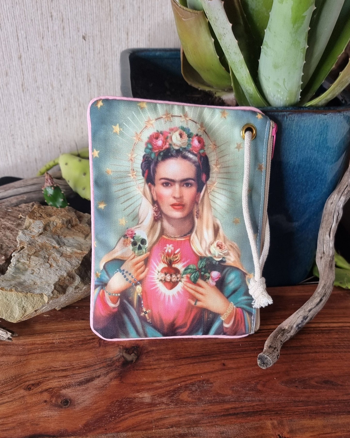 Morijorca Frida-Inspired Canvas Pouch 2