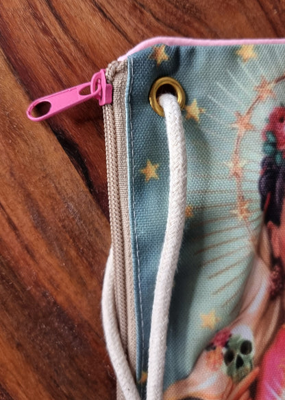 Morijorca Frida-Inspired Canvas Pouch 2