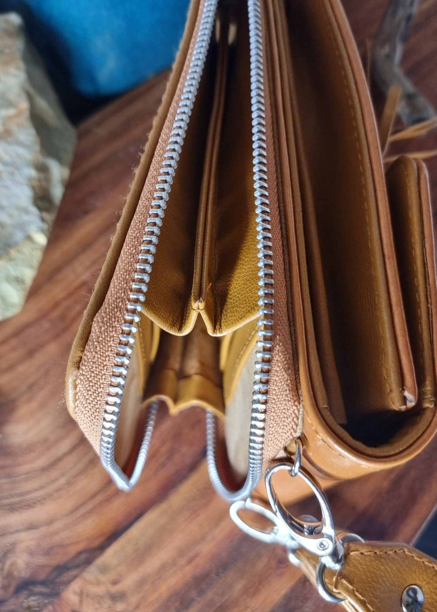 Morijorca Embossed Leather Wallet Crossbody