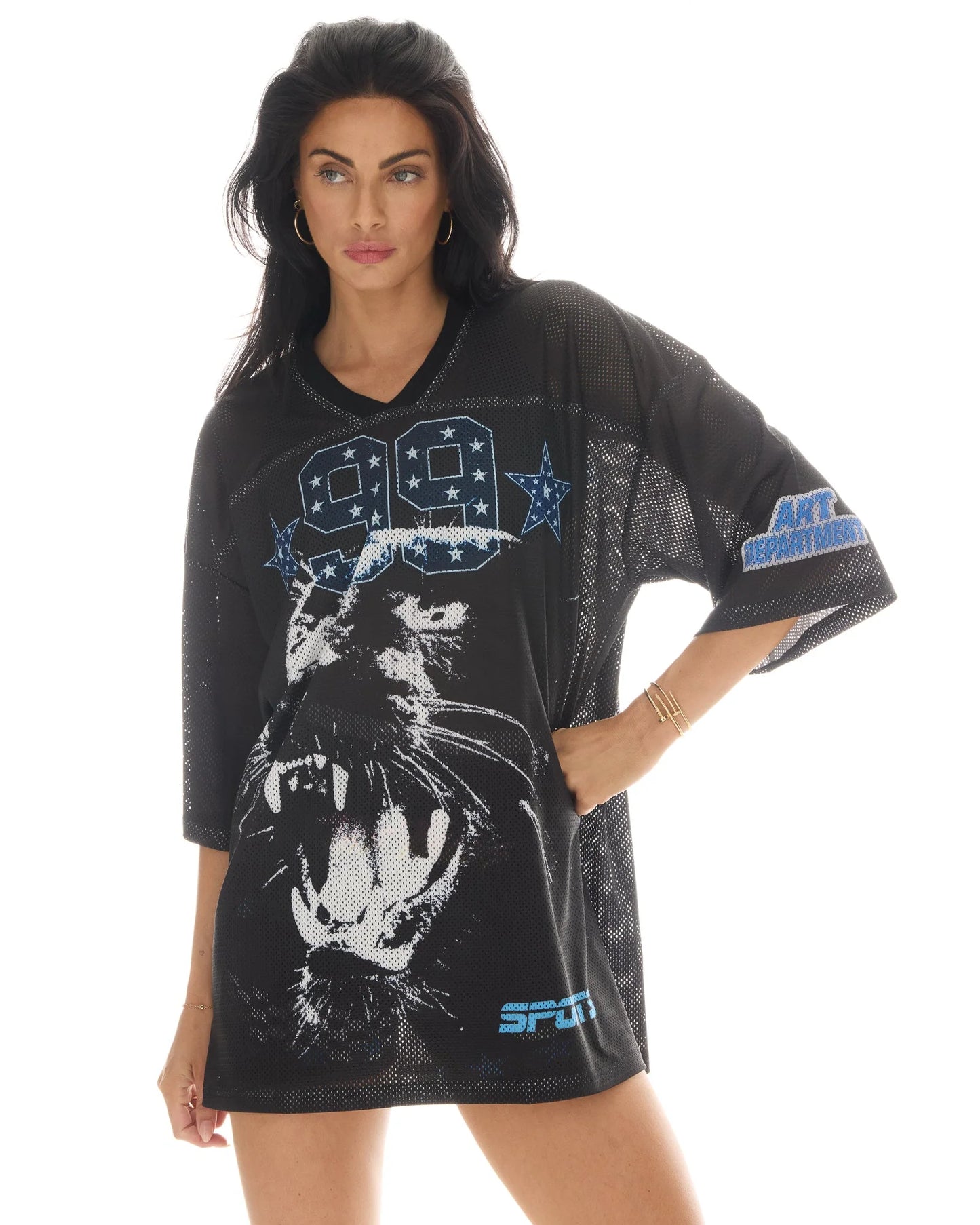 99 Panthers Football Tee Dress
