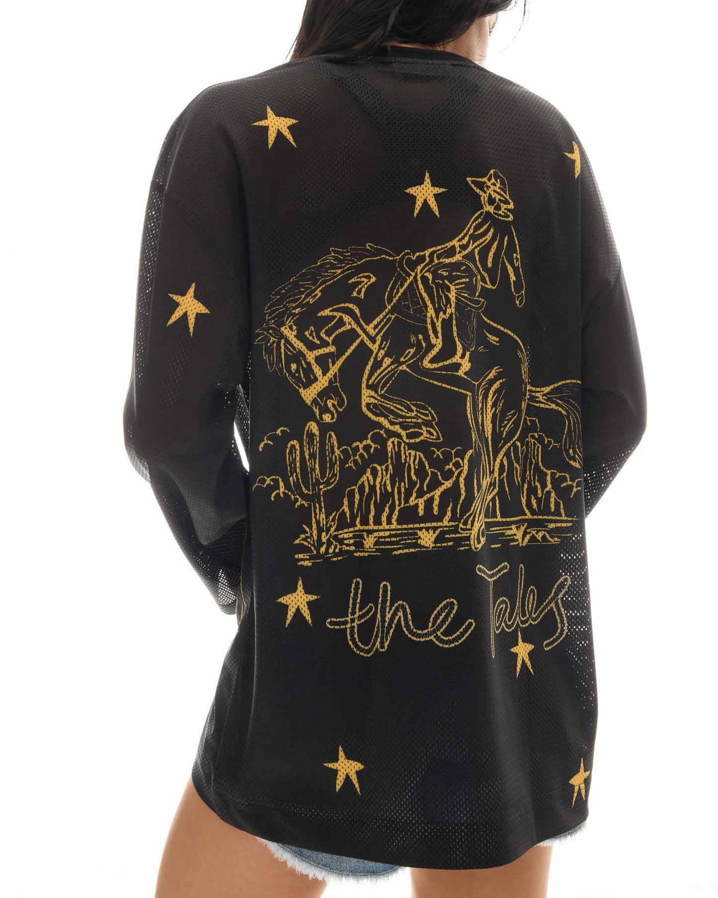 Cowboy Long Sleeve Football Jersey