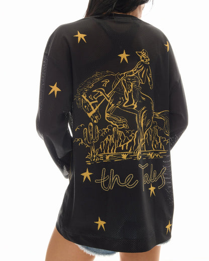 Cowboy Long Sleeve Football Jersey