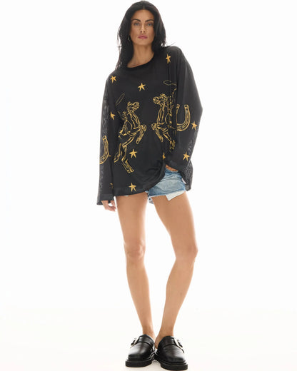 Cowboy Long Sleeve Football Jersey