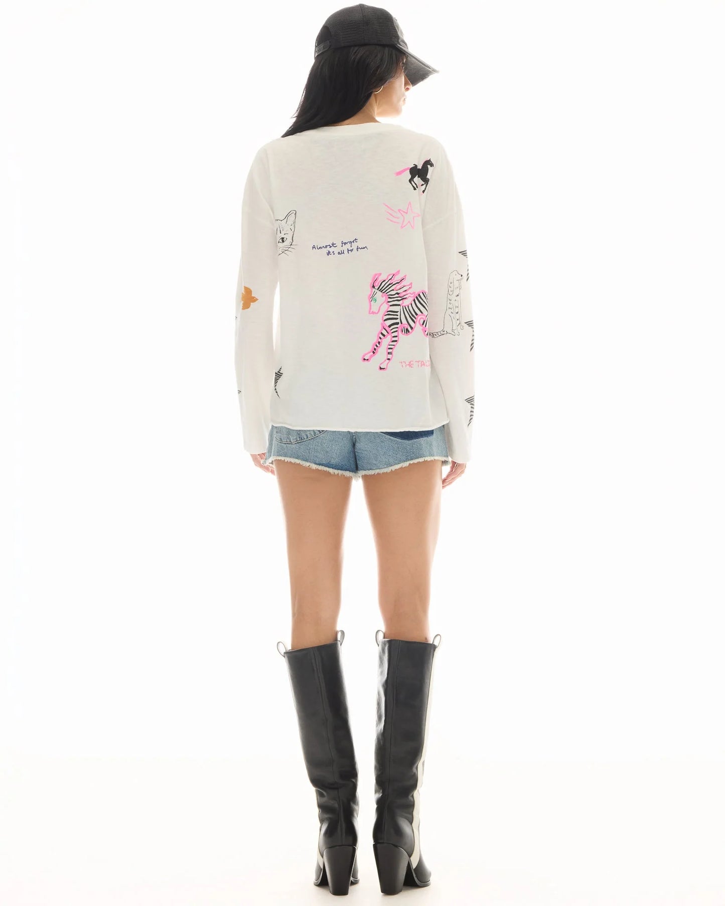 The Animal Illustrated Long Sleeve Tee
