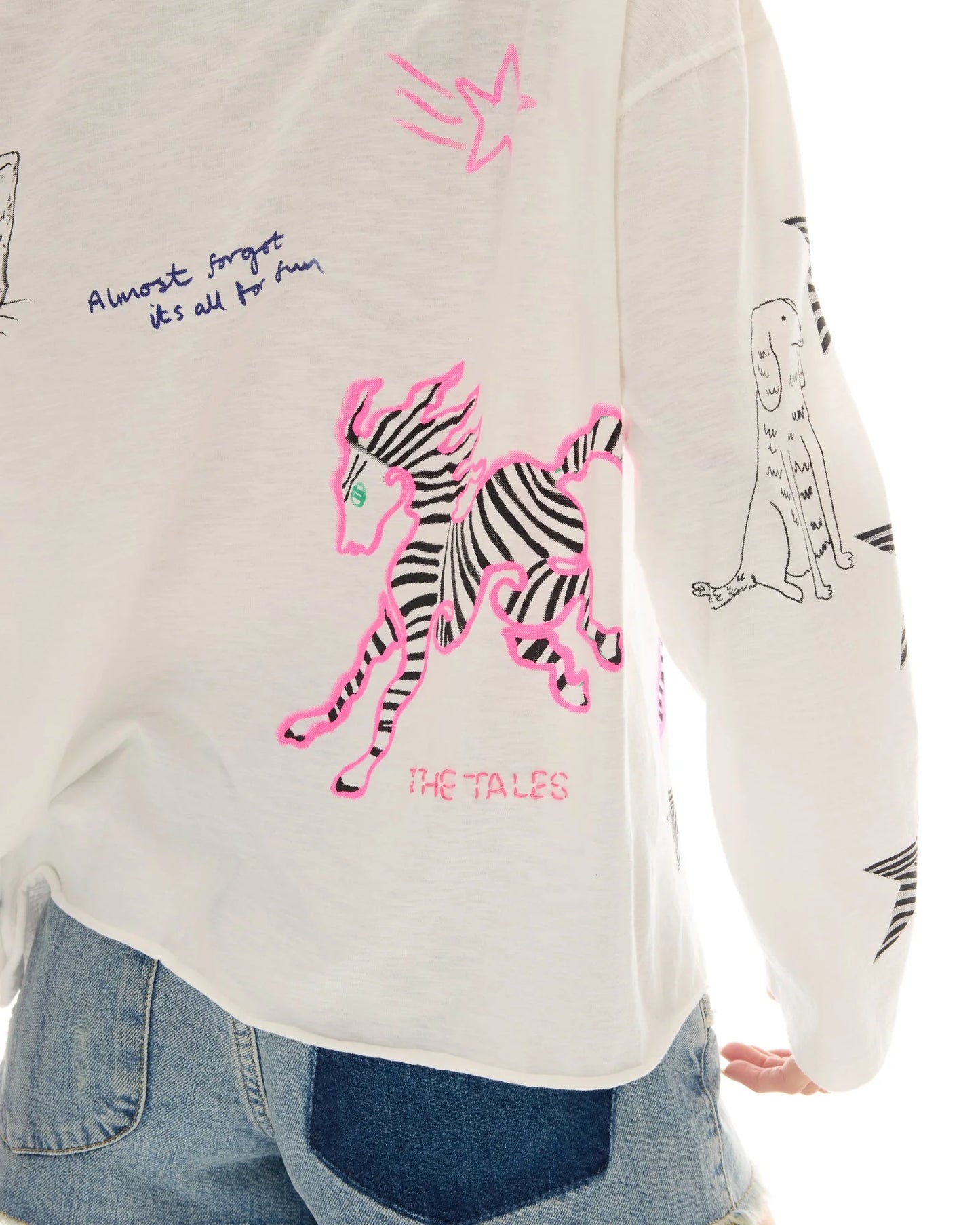 The Animal Illustrated Long Sleeve Tee