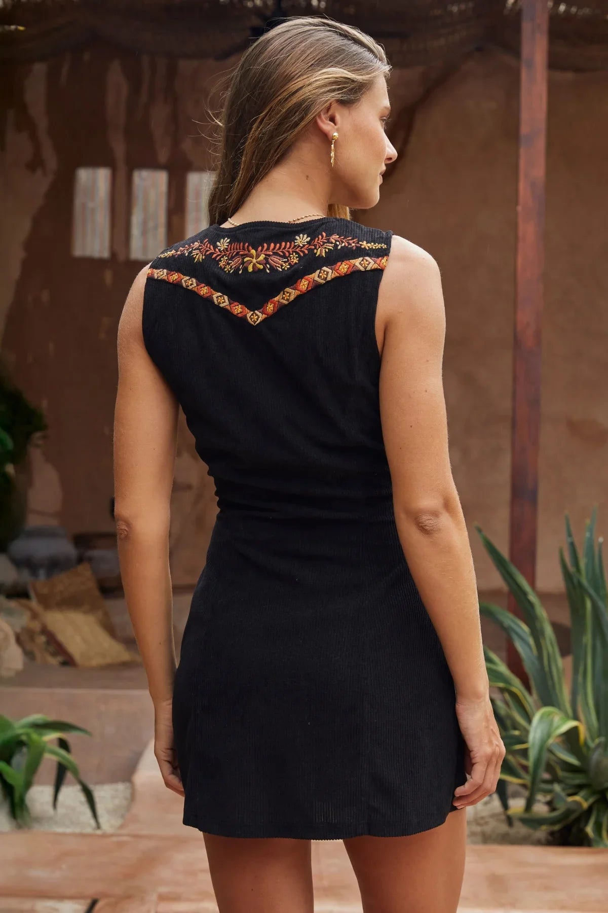 Arrow Mini Dress - Night sky
