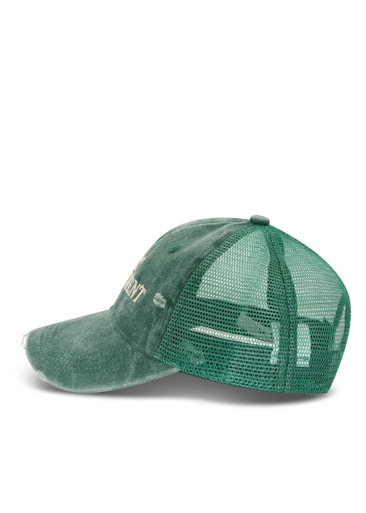 Destroyed Art Department Green Trucker Cap