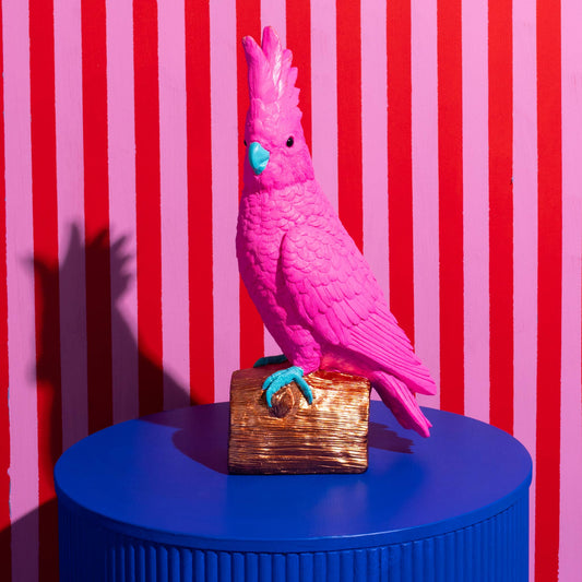 Pablo the Parrot - Hot Pink