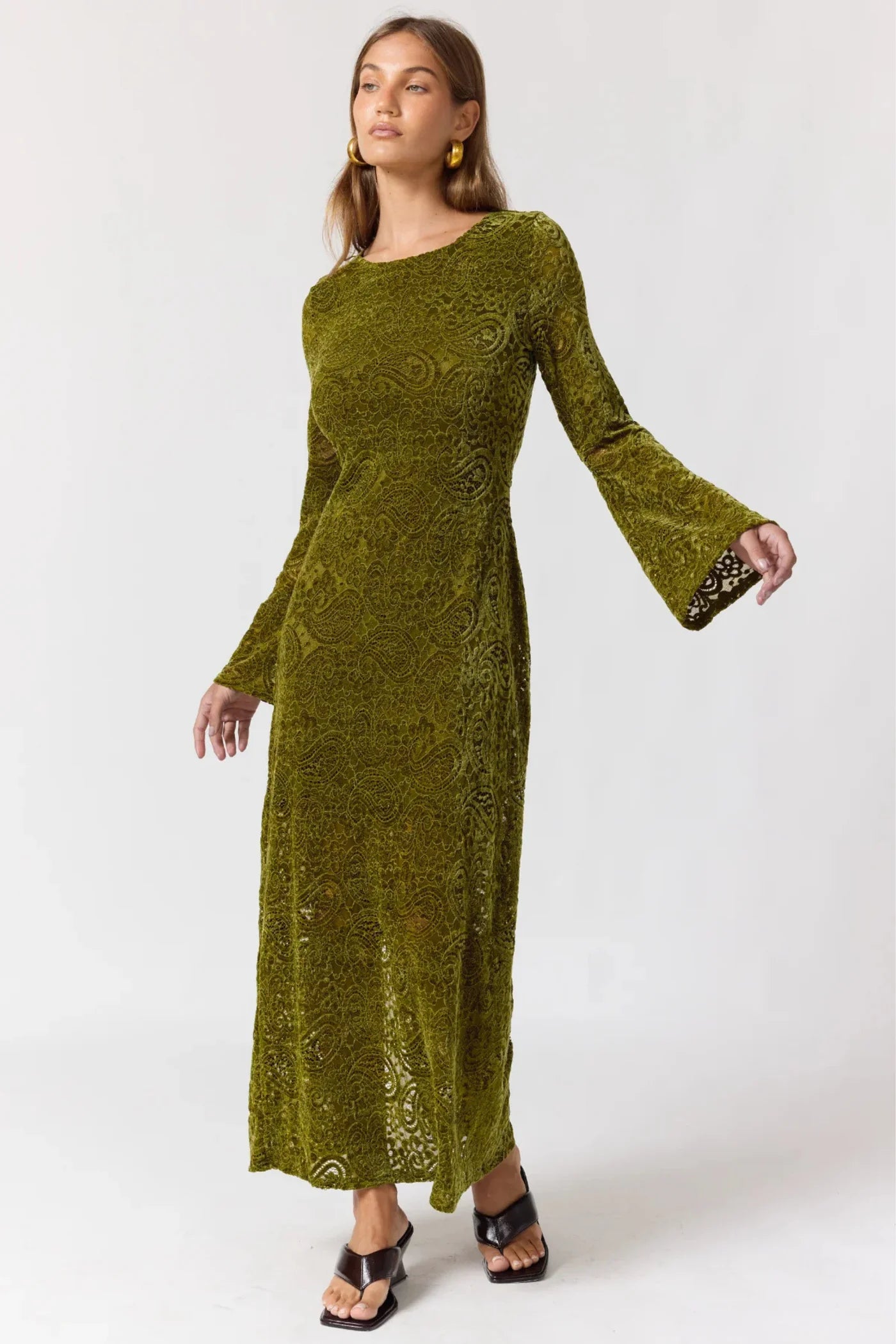 Eloise Maxi Dress - Agave