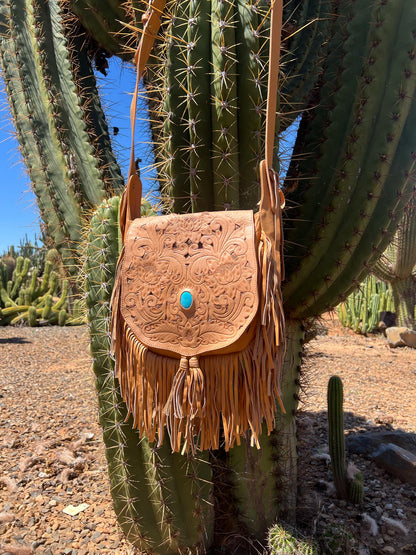 Morijorca Western Fringed Saddle Bag