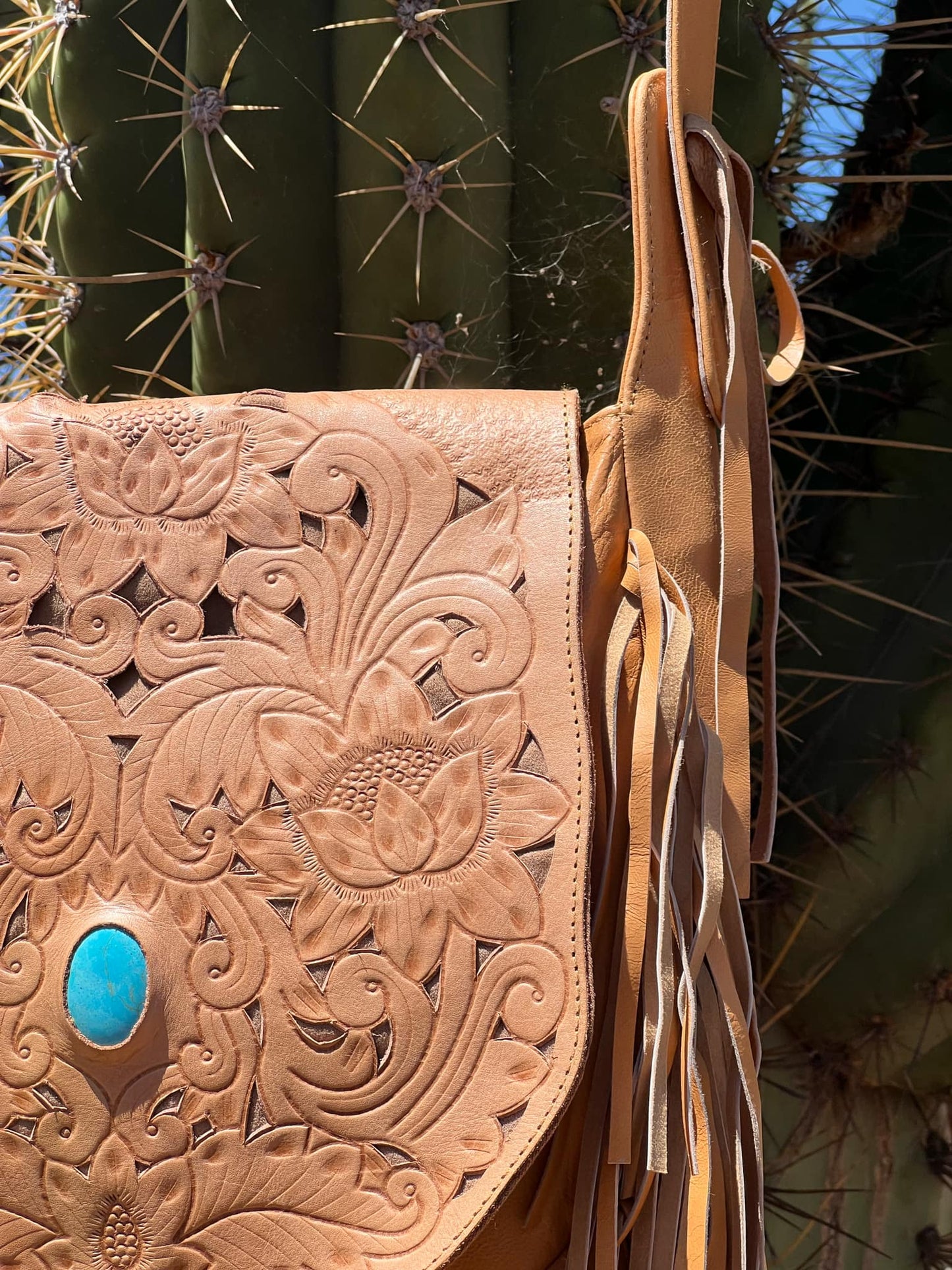 Morijorca Western Fringed Saddle Bag