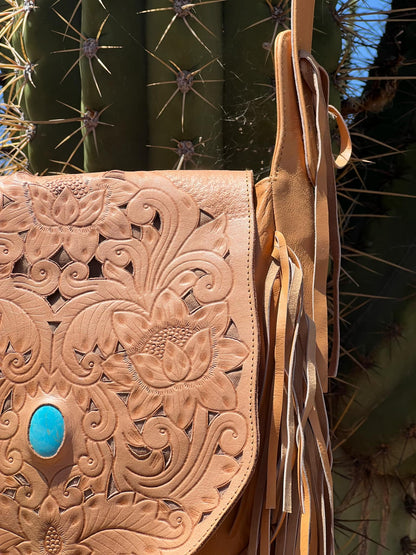 Morijorca Western Fringed Saddle Bag