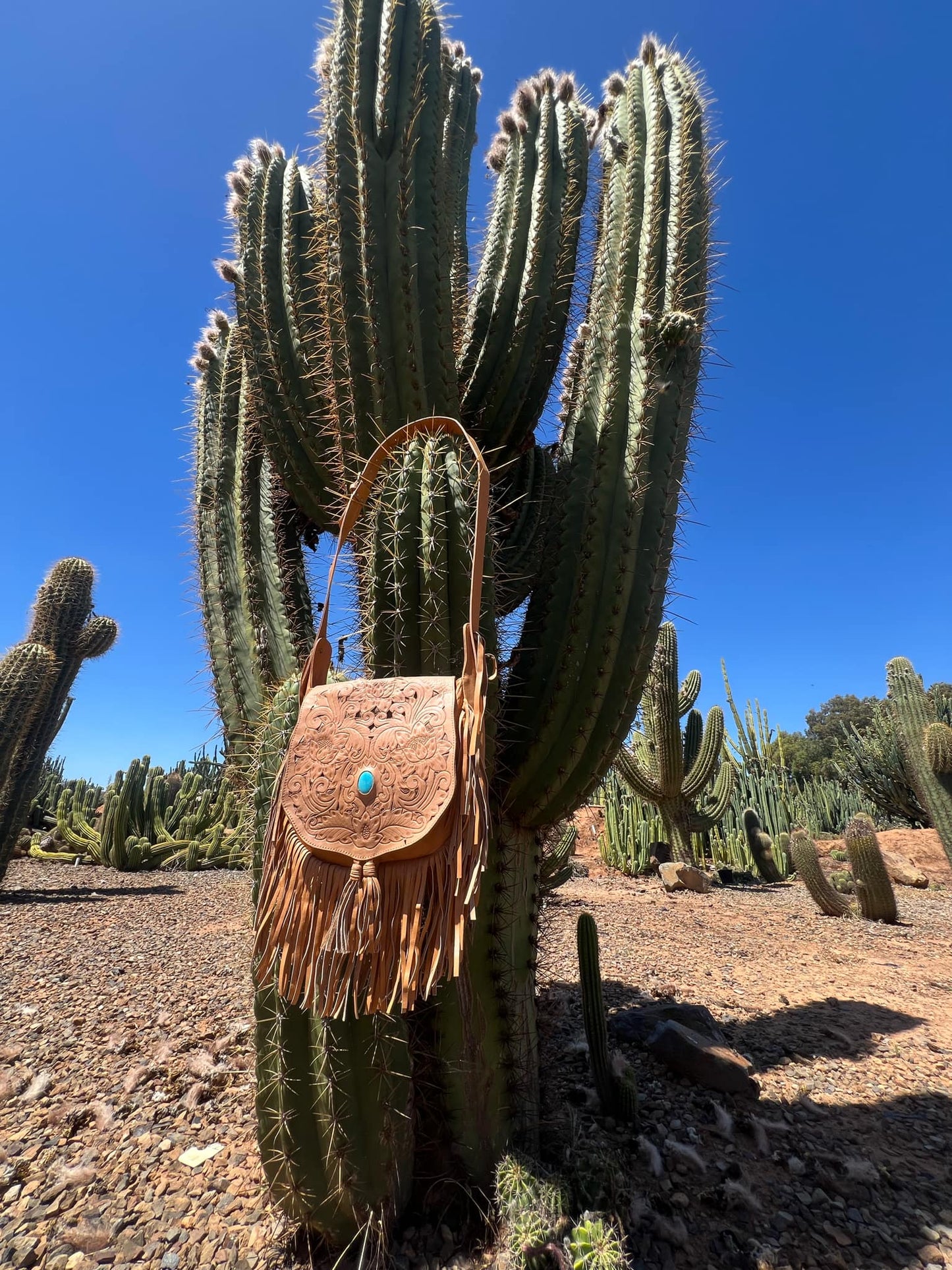 Morijorca Western Fringed Saddle Bag