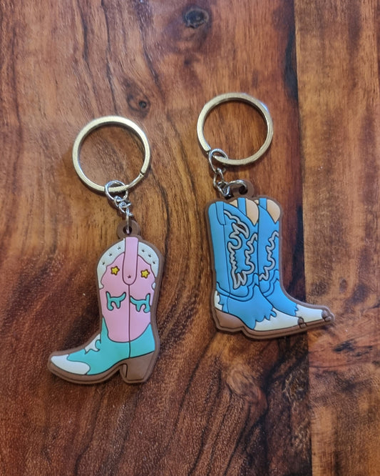 🌵 Western Boot Keyrings – A Tiny Touch of the Wild West! 🌵