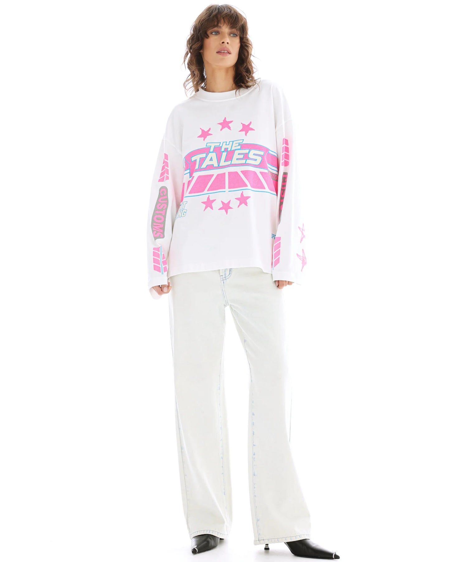 Customs Sports Oversized Long Sleeve