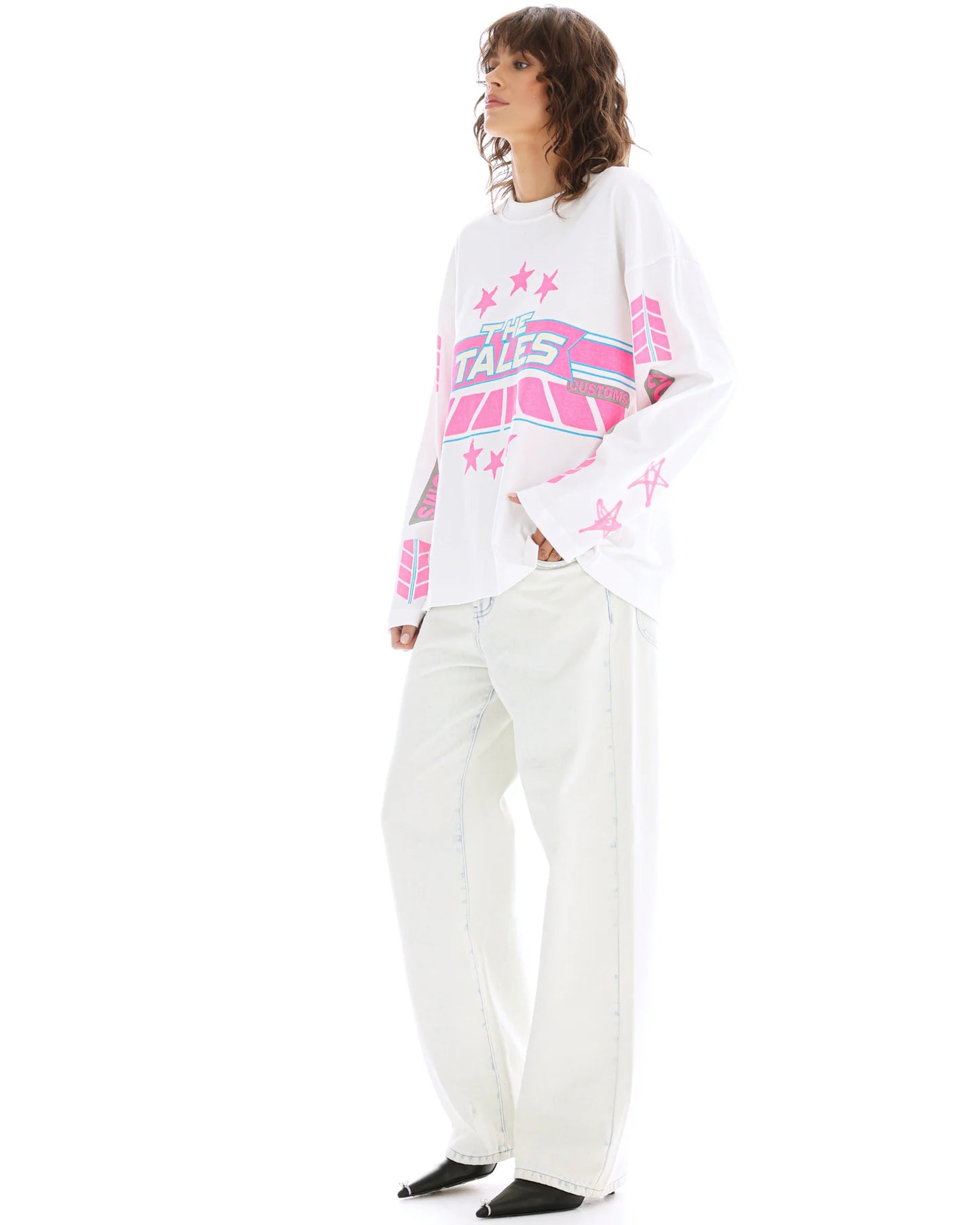 Customs Sports Oversized Long Sleeve