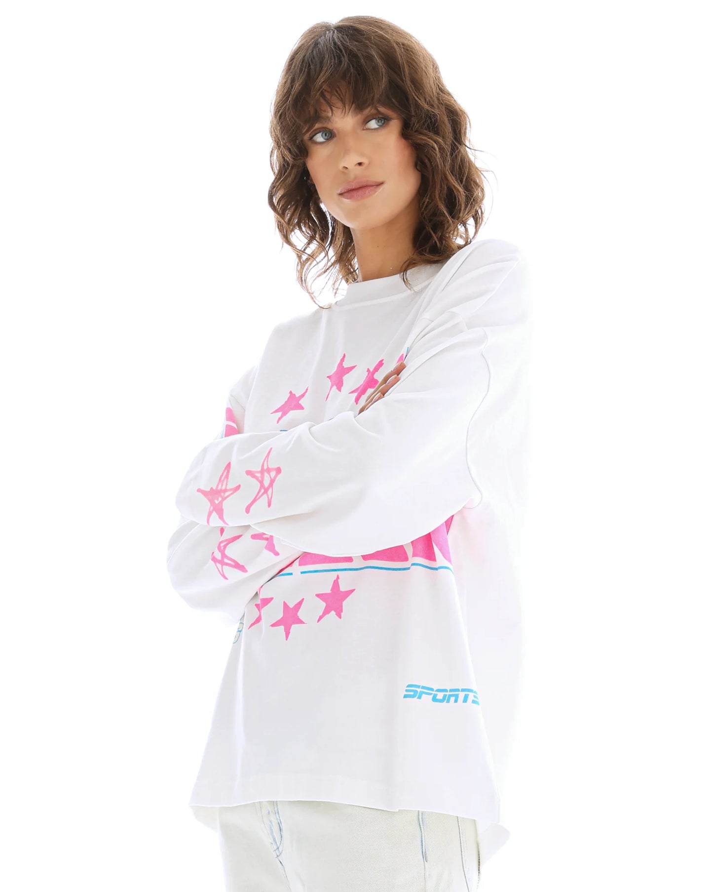 Customs Sports Oversized Long Sleeve
